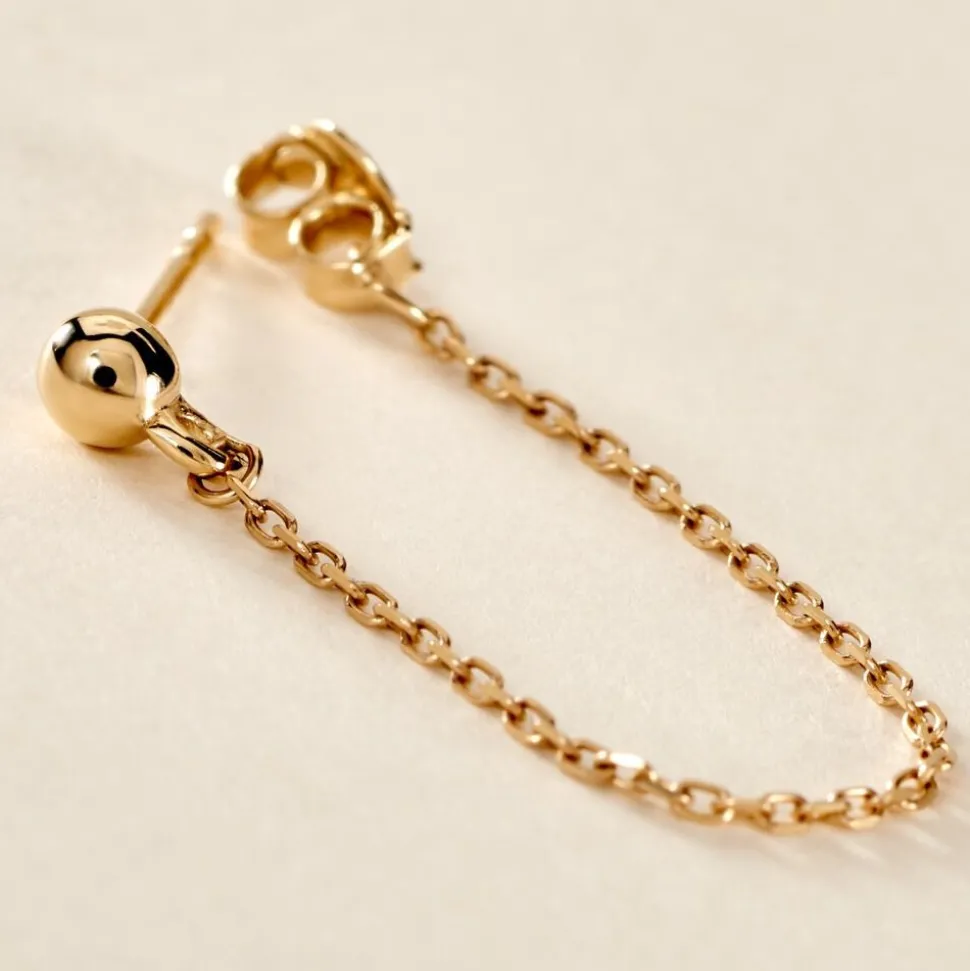 Boucle D'oreille Channah Or Jaune