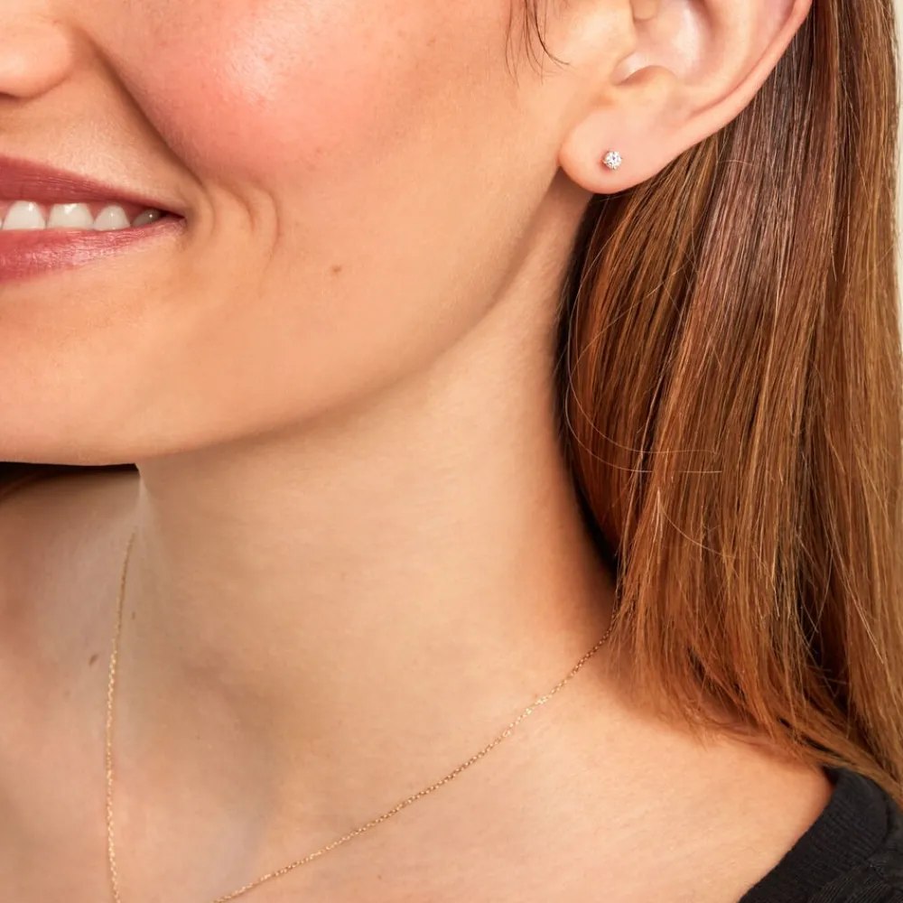 Boucle D'oreille Puce Unitaire Victoria|Marc Orian Hot