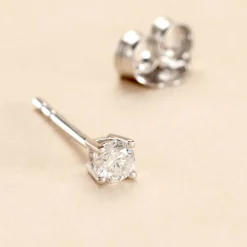 Boucle D'oreille Puce Unitaire Victoria|Marc Orian New