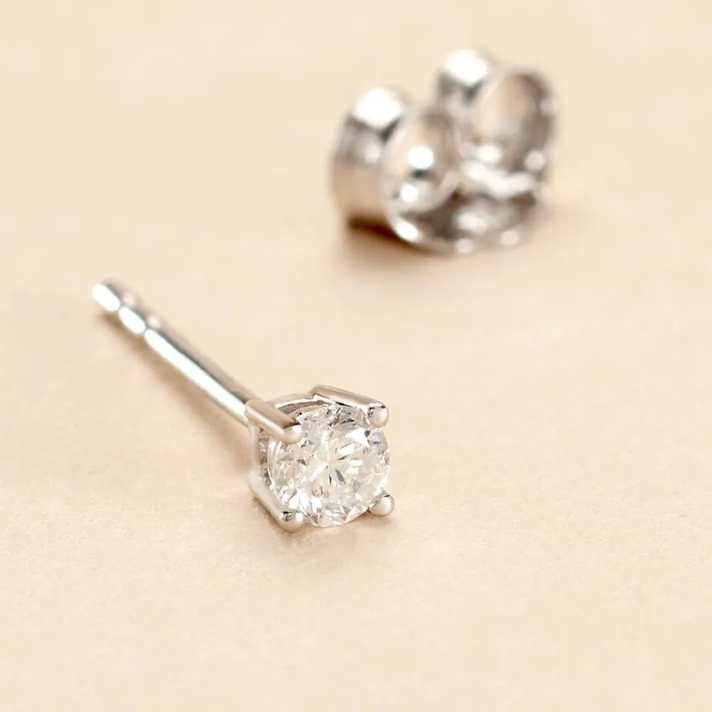 Boucle D'oreille Puce Unitaire Victoria|Marc Orian New