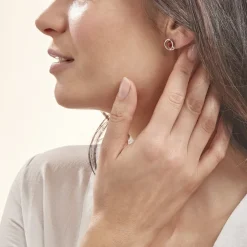 Boucles D'oreilles Argent Blanc Franjo Ambre|Marc Orian Discount