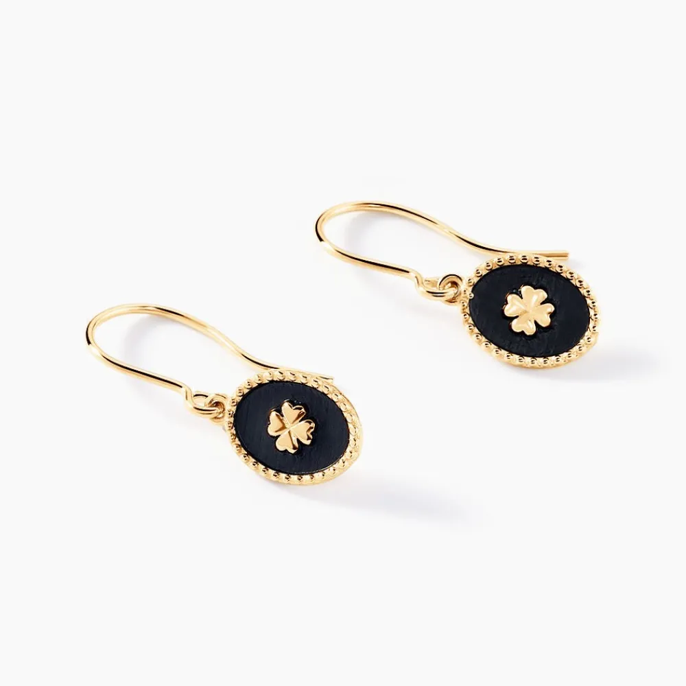 Boucles D'oreilles Black Jack Cosmoir Or Jaune|Marc Orian Sale