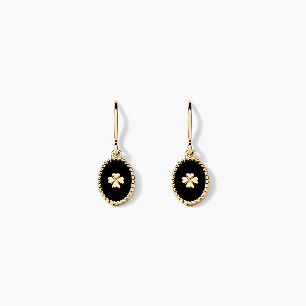 Boucles D'oreilles Black Jack Cosmoir Or Jaune|Marc Orian Sale