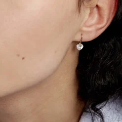 Boucles D'oreilles Djimmy Or Jaune Oxyde