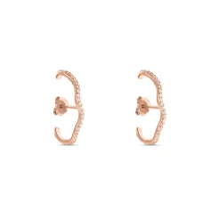 Boucles D'oreilles Lowri De Zirconium|Marc Orian New