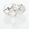 Boucles D'oreilles Or Blanc Victoria Puces Diamants|Marc Orian