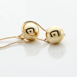 Boucles D'oreilles Pendantes Euriell Argent Blanc