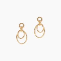 Boucles D'Oreilles Pendantes Felicity Plaqué Or Jaune|Marc Orian Sale