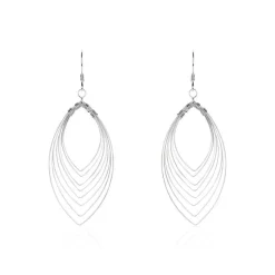 Boucles D'oreilles Pendantes Argent Katje