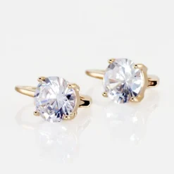 Boucles D'oreilles Pendantes Fippe Oxydes De Zirconium|Marc Orian Discount