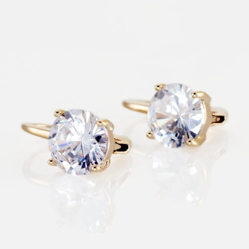Boucles D'oreilles Pendantes Fippe Oxydes De Zirconium|Marc Orian Discount