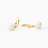 Boucles D'oreilles Pendantes Cecilius Or Jaune Perle De Culture|Marc Orian New