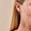 Boucles D'oreilles Pendantes Infinitude Plaqué Or Doré|Marc Orian Best
