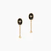 Boucles D'Oreilles Pendantes Alerya Plaqué Or Jaune Oxyde De Zirconium|Marc Orian Hot