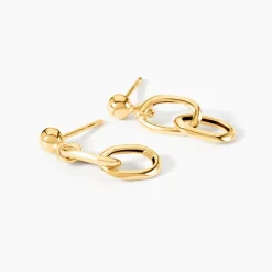 Boucles D'Oreilles Pendantes Dorrie Or Jaune
