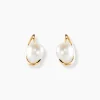 Boucles D'oreilles Pendantes Isaure Or Jaune Perle De Culture|Marc Orian Online