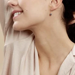 Boucles D'oreilles Pendantes Severiane Or Jaune Perle De Culture|Marc Orian Online