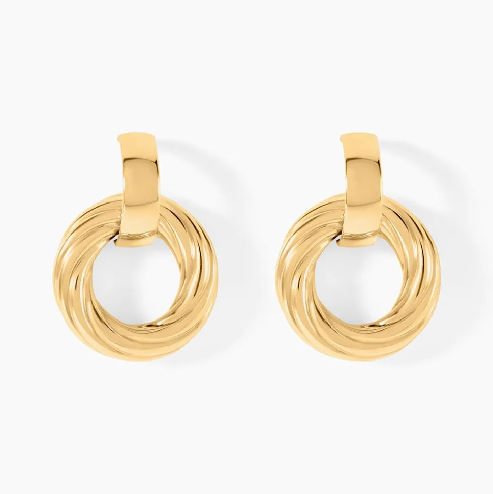 Boucles D'Oreilles Pendantes Jamesina Or Jaune