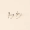Boucles D'oreilles Pendantes Molly Argent Blanc