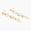 Boucles D'oreilles Pendantes Lianetta Or Jaune|Marc Orian