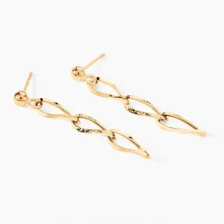 Boucles D'oreilles Pendantes Lianetta Or Jaune|Marc Orian