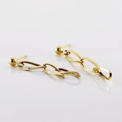 Boucles D'oreilles Pendantes Lianetta Or Jaune|Marc Orian