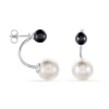 Boucles D'oreilles Pendantes Alyson Argent Blanc Céramique|Marc Orian