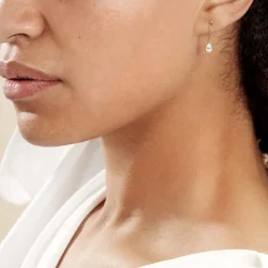 Boucles D'oreilles Pendantes Goutte De Zirconium|Marc Orian Outlet