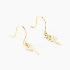 Boucles D'oreilles Pendantes Fee Or Jaune|Marc Orian