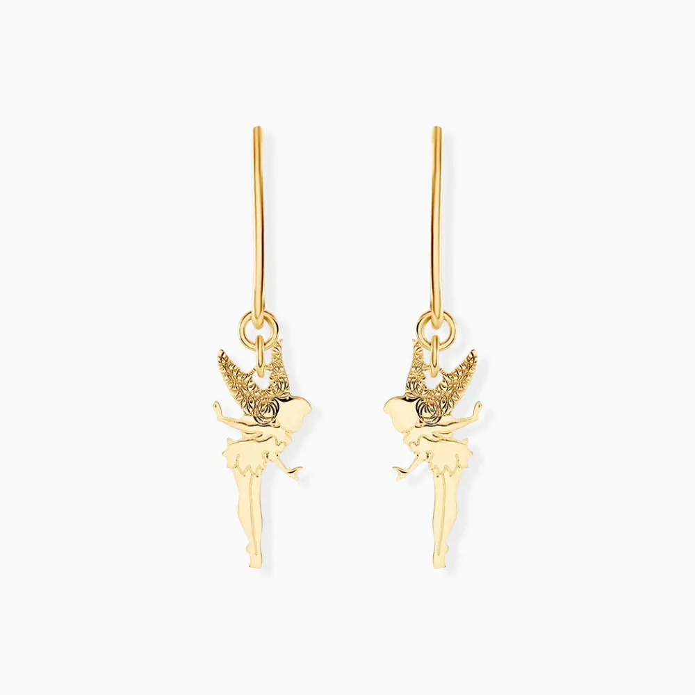 Boucles D'oreilles Pendantes Fee Or Jaune|Marc Orian
