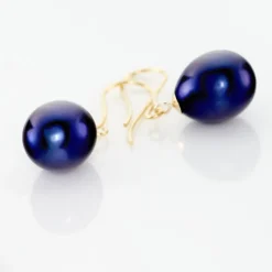 Boucles D'oreilles Pendantes Severiane Or Jaune Perle De Culture|Marc Orian Best