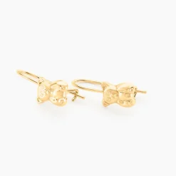 Boucles D'oreilles Pendantes Baptista Ours Or Jaune|Marc Orian Clearance