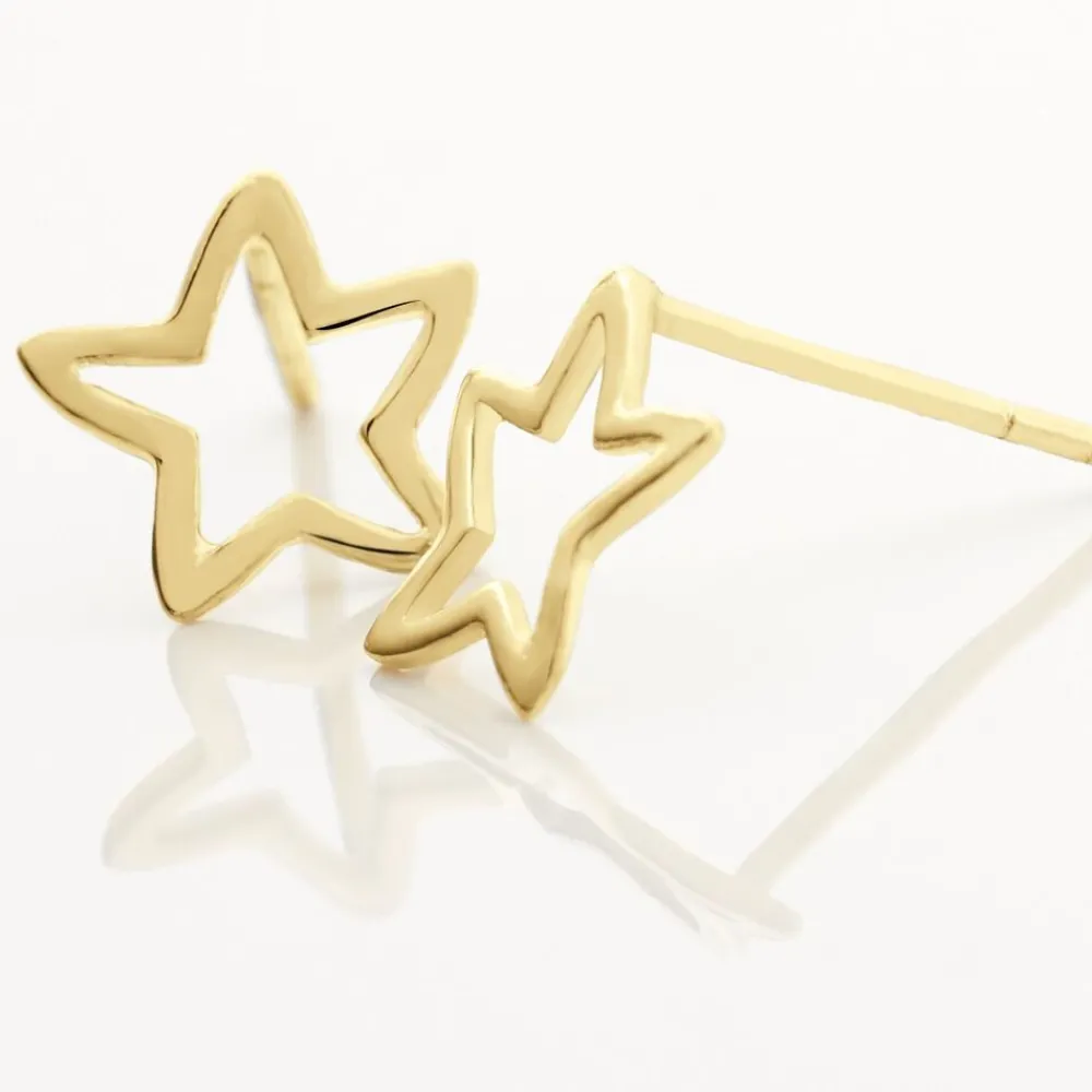 Boucles D'oreilles Puces Alphonsine Etoile De Mer|Marc Orian New