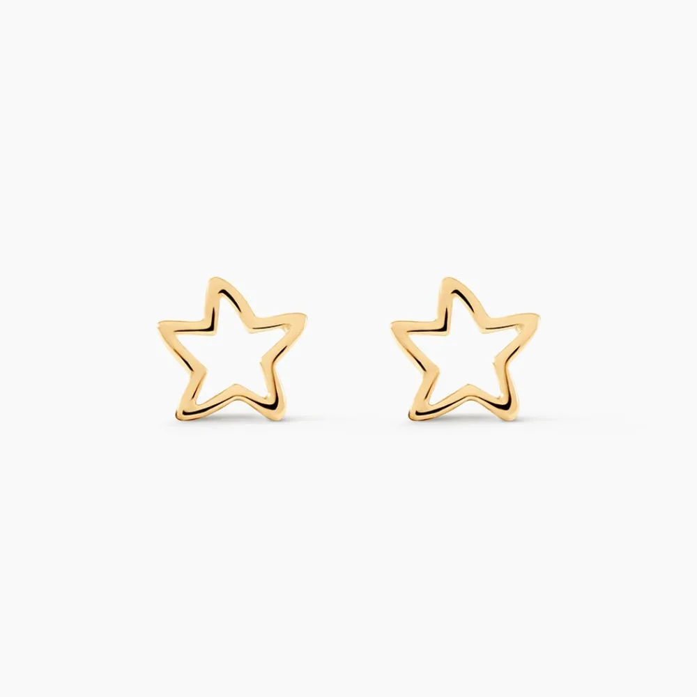 Boucles D'oreilles Puces Alphonsine Etoile De Mer|Marc Orian New