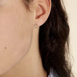 Boucles D'oreilles Puces Alphonsine Etoile De Mer|Marc Orian New