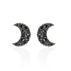 Boucles D'oreilles Puces Anne-marie Or Rose Diamant