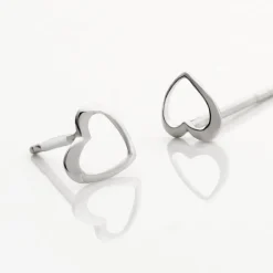 Boucles D'oreilles Puces Anne-maudae Coeurs|Marc Orian Online