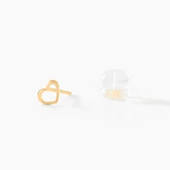 Boucles D'oreilles Puces Anne-maudae Coeurs|Marc Orian Sale