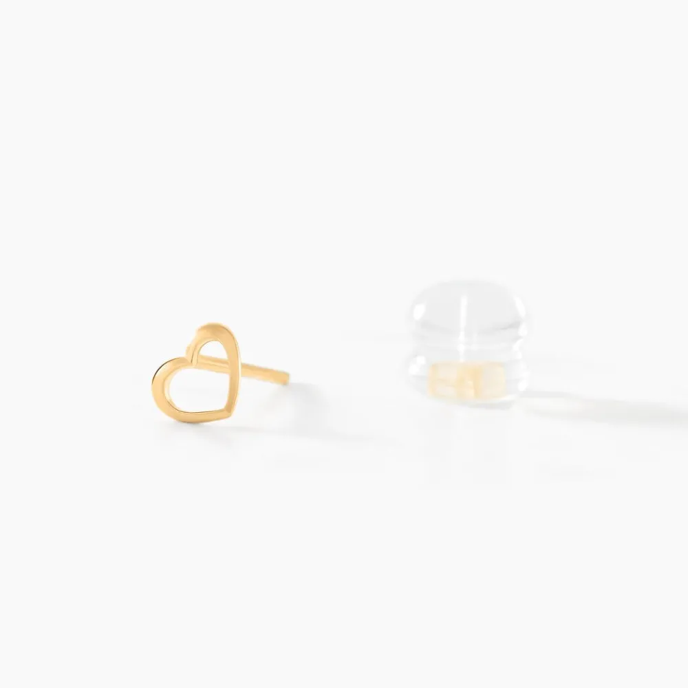 Boucles D'oreilles Puces Anne-maudae Coeurs|Marc Orian Sale