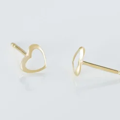 Boucles D'oreilles Puces Anne-maudae Coeurs|Marc Orian Sale