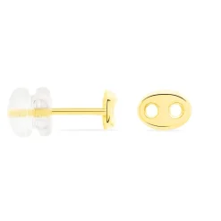 Boucles D'oreilles Puces Cara Or Jaune