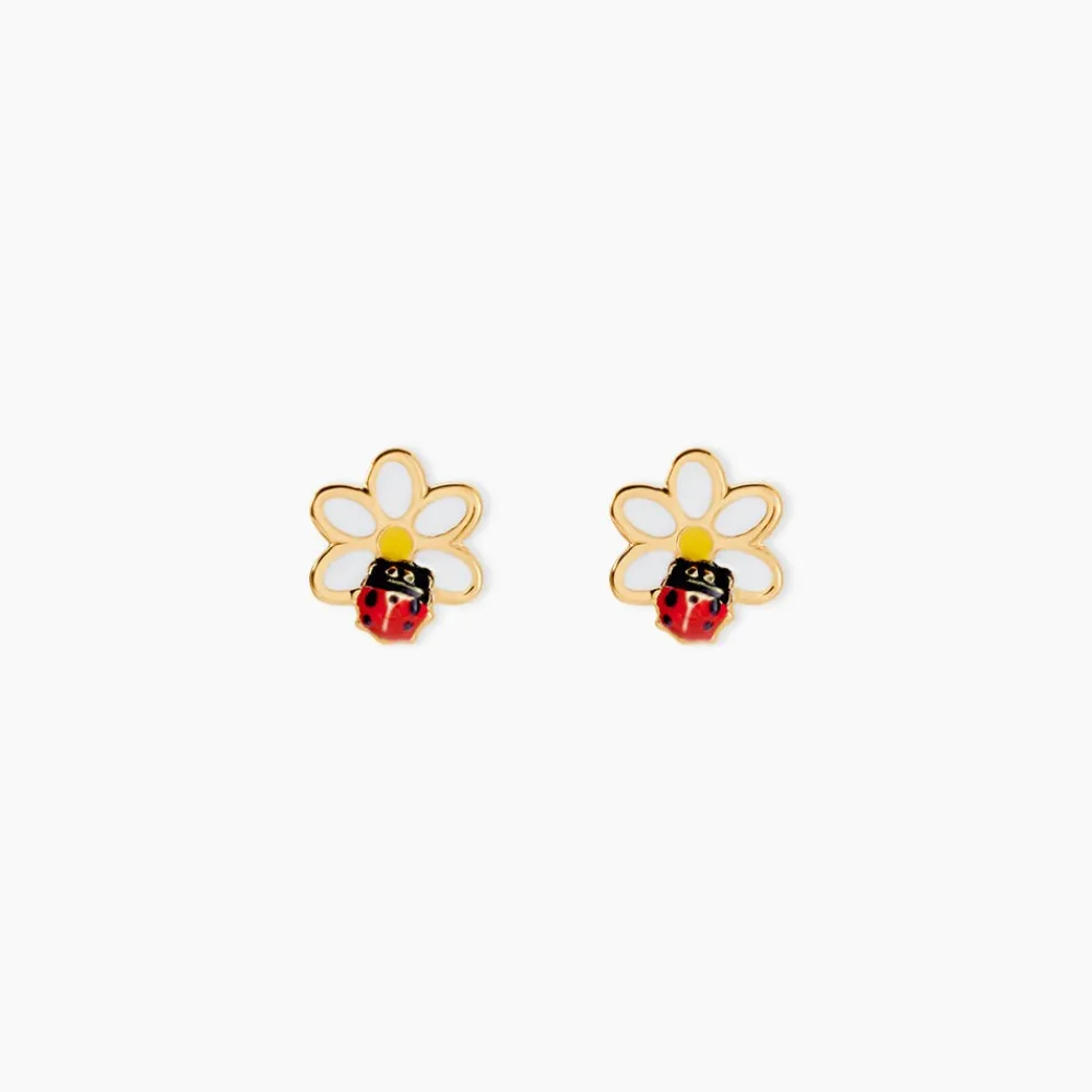 Boucles D'Oreilles Puces Chizoba Or Jaune|Marc Orian Clearance