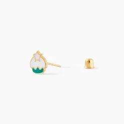 Boucles D'Oreilles Puces Daedalus Or Jaune|Marc Orian