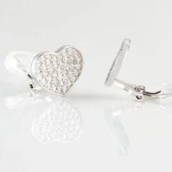 Boucles D'oreilles Puces Darwin Argent Blanc Oxyde|Marc Orian Hot
