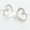 Boucles D'oreilles Puces Daviane Argent Blanc Oxyde De Zirconium|Marc Orian Clearance