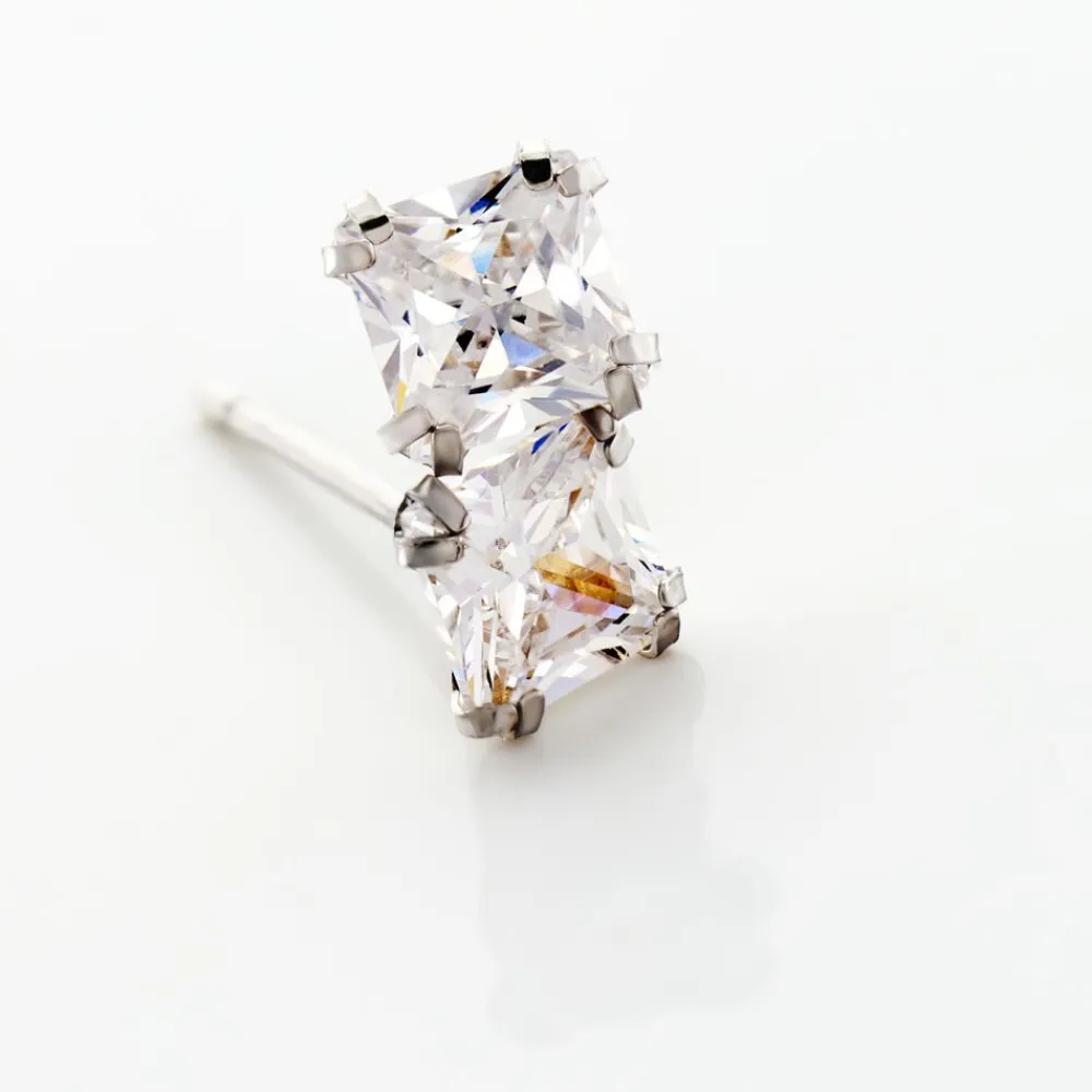 Boucles D'oreilles Puces Doreen De Zirconium|Marc Orian Outlet