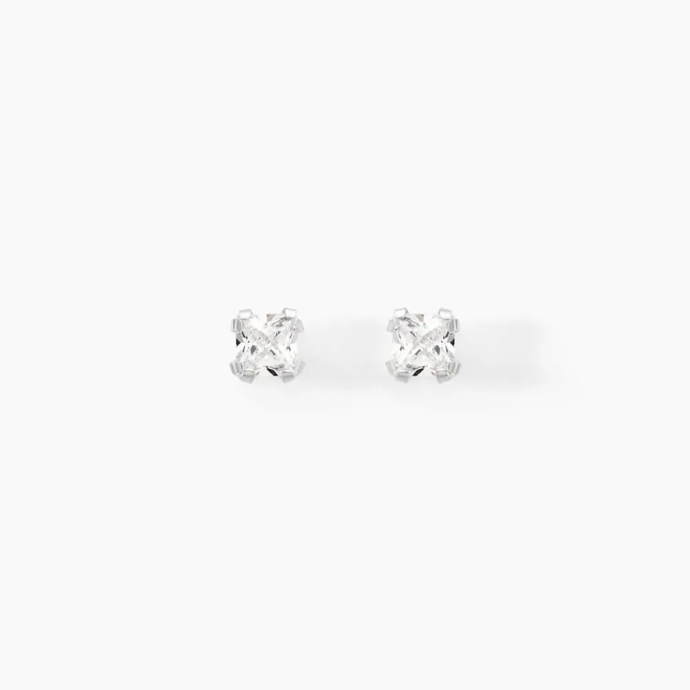 Boucles D'oreilles Puces Doreen De Zirconium|Marc Orian Outlet