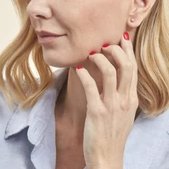 Boucles D'oreilles Puces Fidelia Boule Sablee|Marc Orian Sale