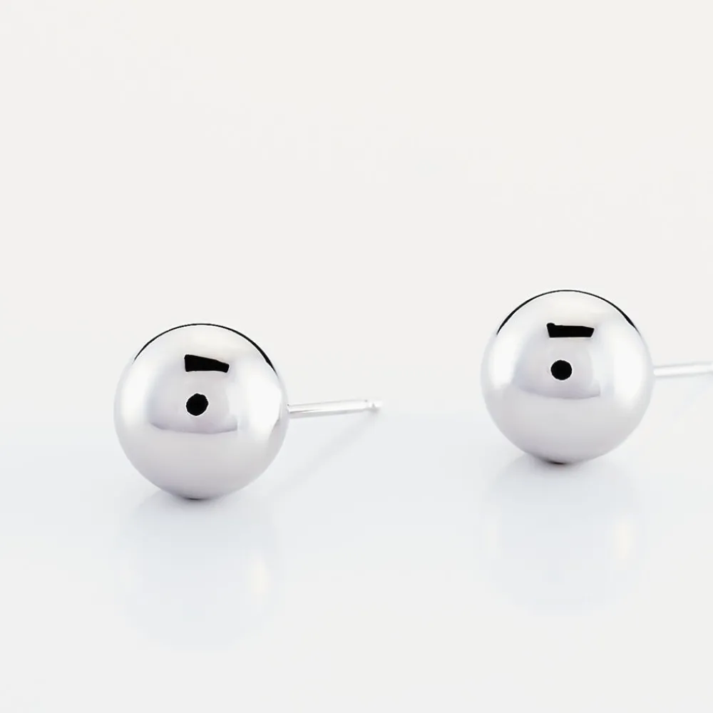 Boucles D'oreilles Puces Fidelia Boule|Marc Orian Online