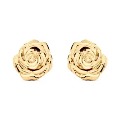 Boucles D'oreilles Puces Fioralba Plaqué Or Jaune|Marc Orian Sale